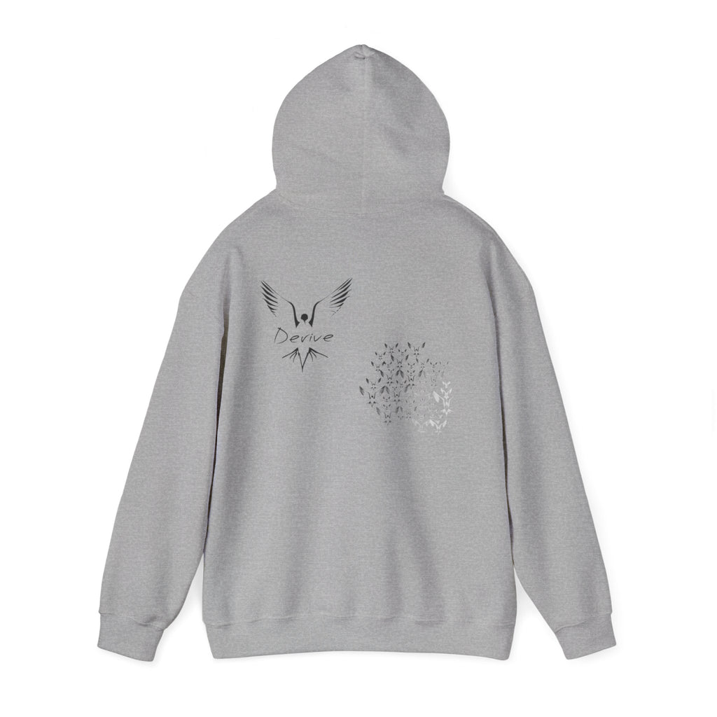 Adventure-Inspiring Hooded Sweatshirt, Cozy Outdoor Wear, Gift for Nature Lovers, Casual Everyday Sweatshirt, Unique Inspirational Apparel