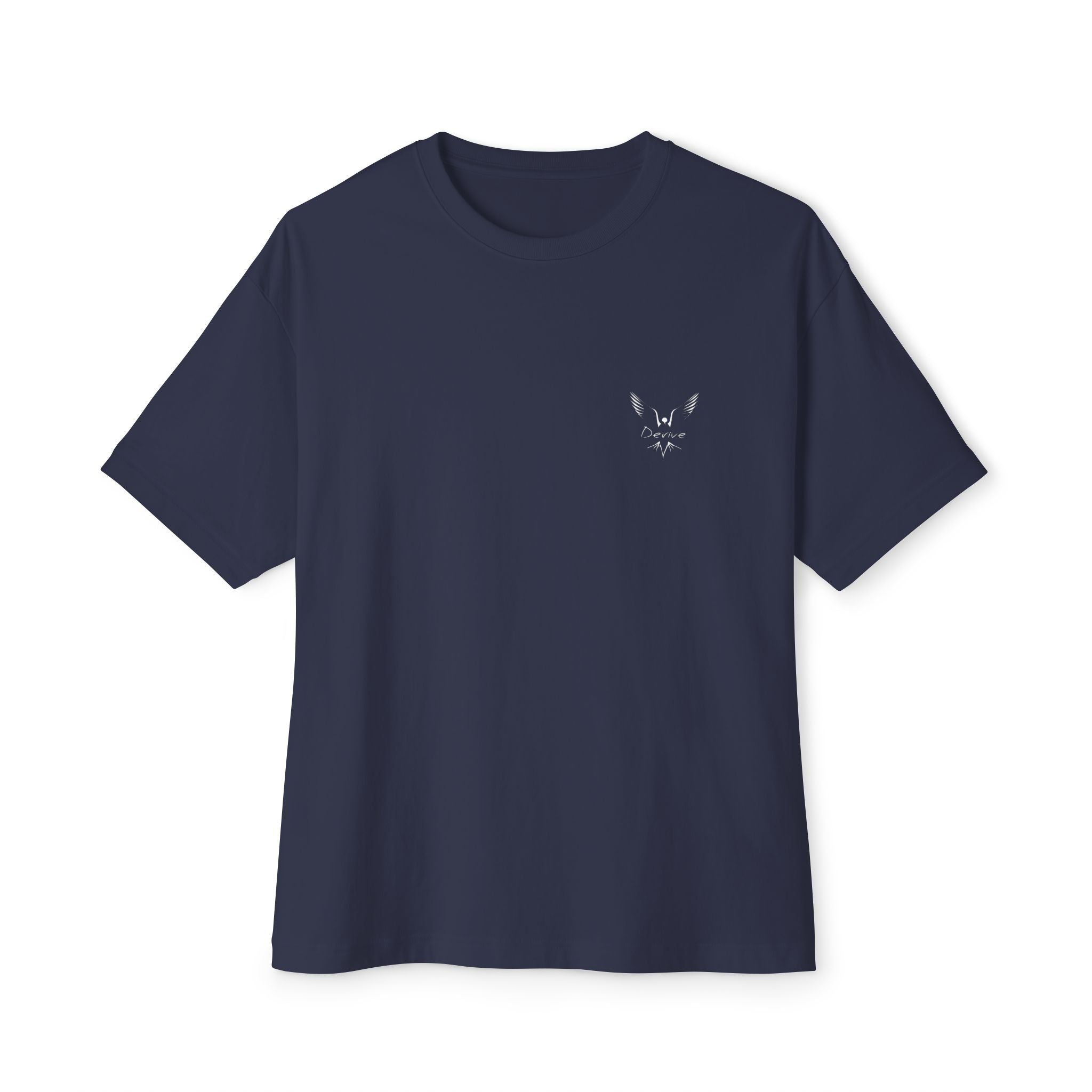Unisex Oversized Boxy Tee with 'Derive' Graphic, Casual Streetwear, Comfy Everyday Wear, Gift for Friends, Unisex Apparel