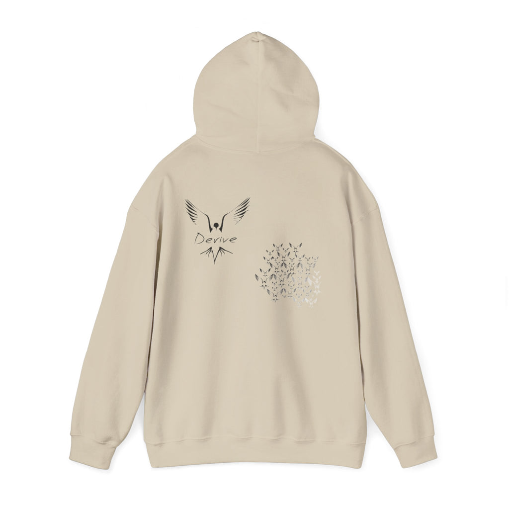 Adventure-Inspiring Hooded Sweatshirt, Cozy Outdoor Wear, Gift for Nature Lovers, Casual Everyday Sweatshirt, Unique Inspirational Apparel