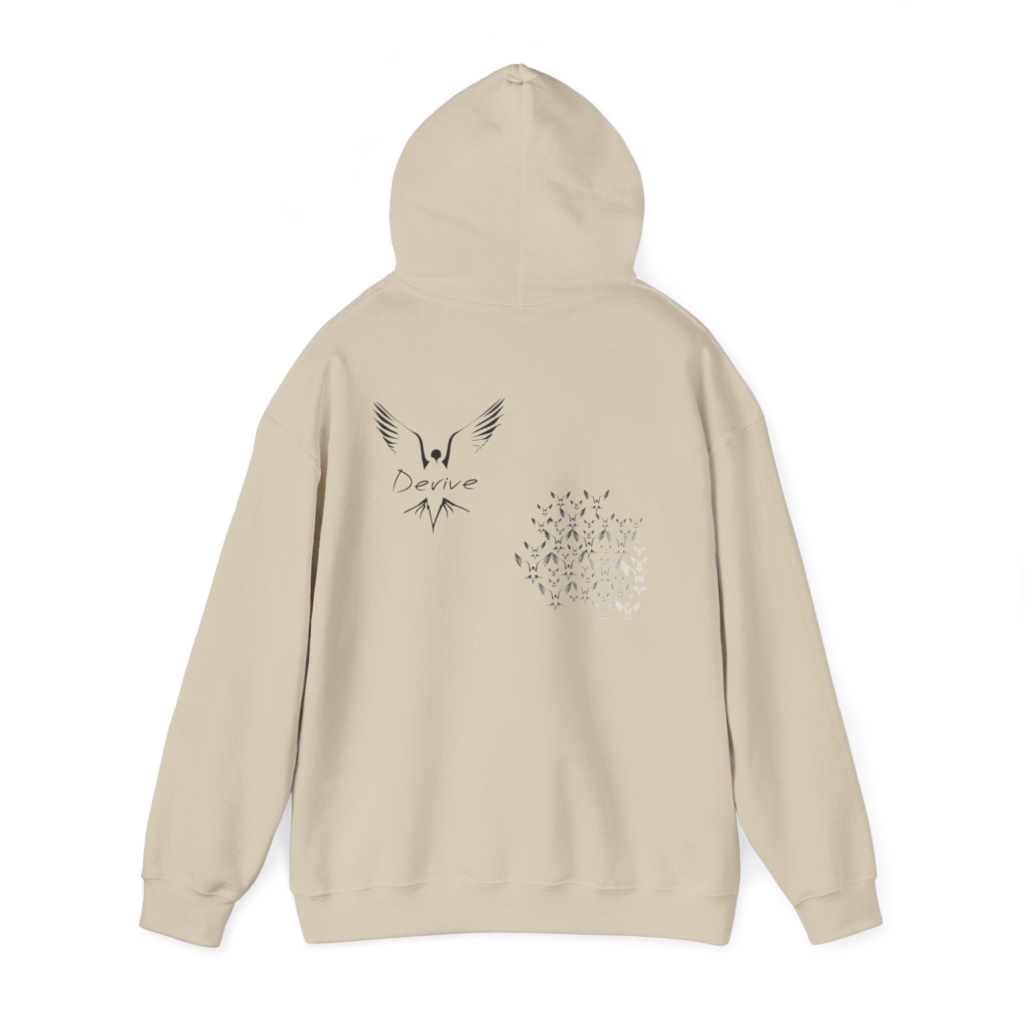 Adventure-Inspiring Hooded Sweatshirt, Cozy Outdoor Wear, Gift for Nature Lovers, Casual Everyday Sweatshirt, Unique Inspirational Apparel