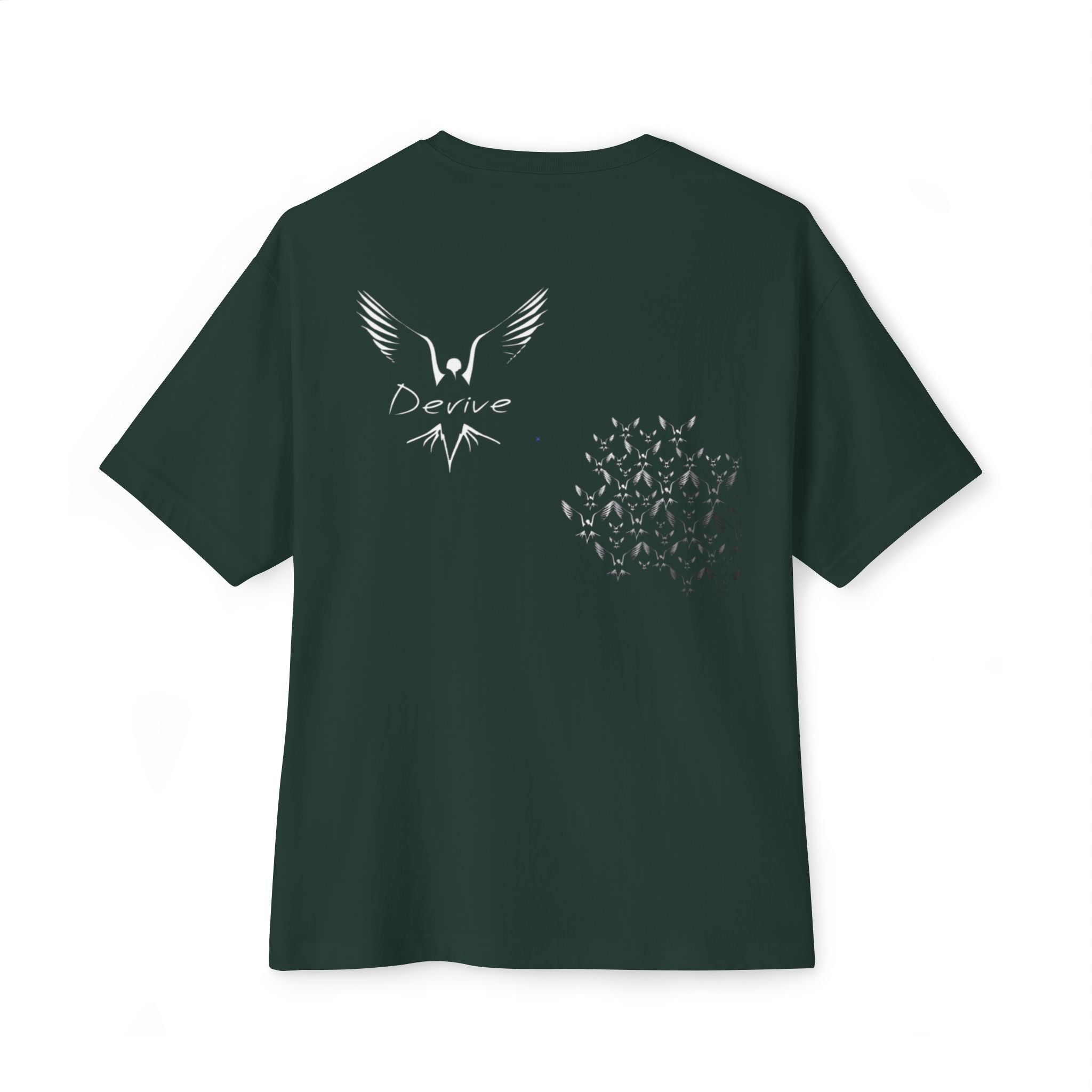Unisex Oversized Boxy Tee with 'Derive' Graphic, Casual Streetwear, Comfy Everyday Wear, Gift for Friends, Unisex Apparel