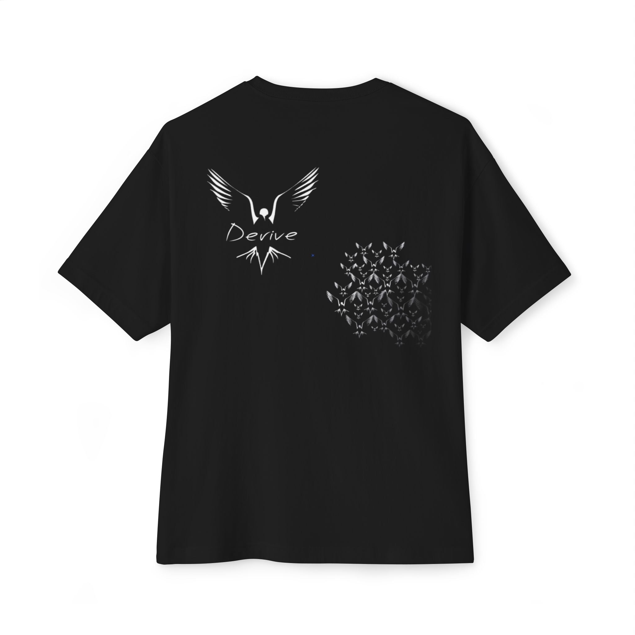 Unisex Oversized Boxy Tee with 'Derive' Graphic, Casual Streetwear, Comfy Everyday Wear, Gift for Friends, Unisex Apparel